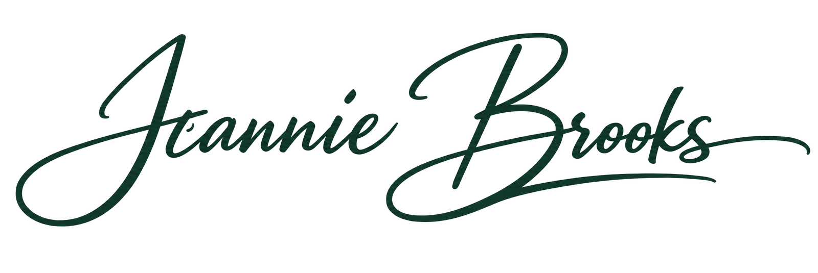 Jeannie Brooks Signature